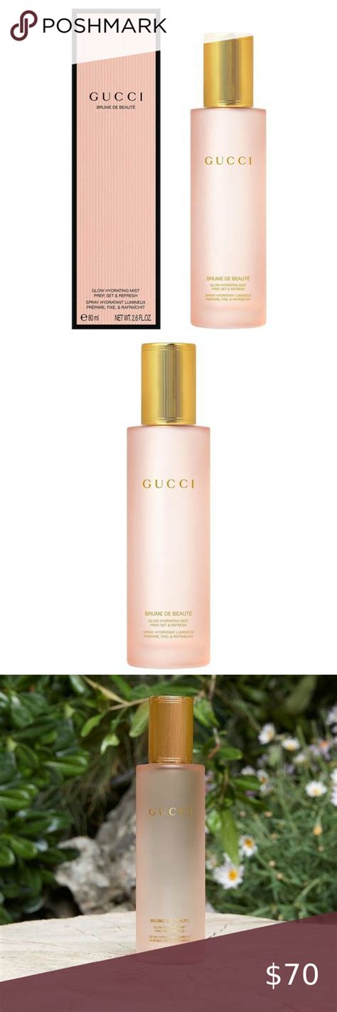 gucci face oil|gucci beauty glow mist.